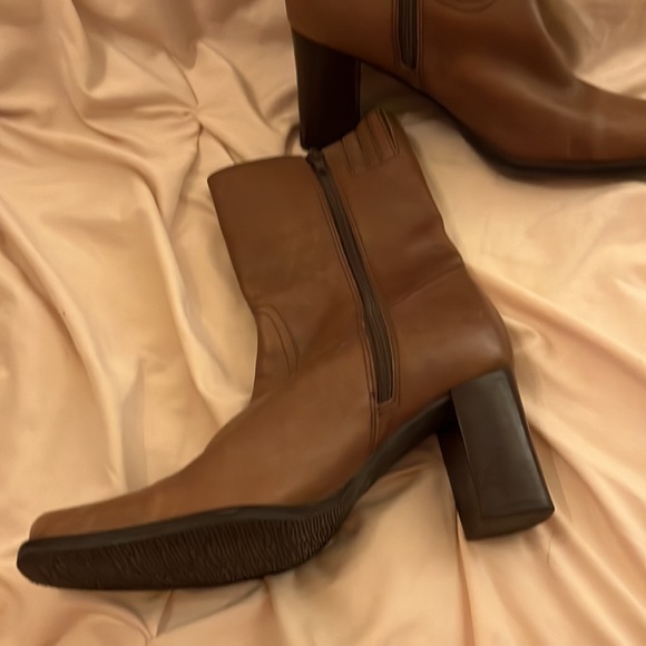 Bass Soft Leather Ankle Boot Size 9 - Picture 6 of 12